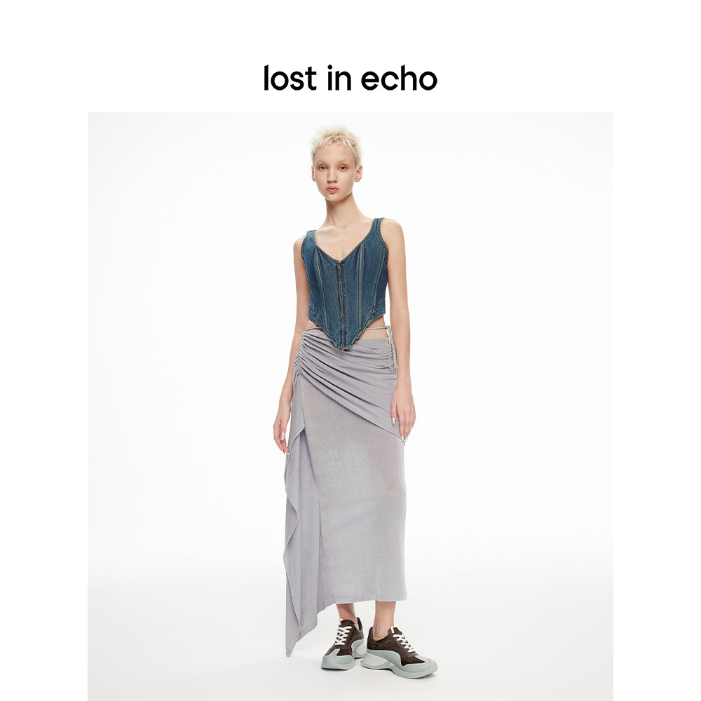 Lost In Echo Upturned Toe Retro Sneaker Brown - Streetcn