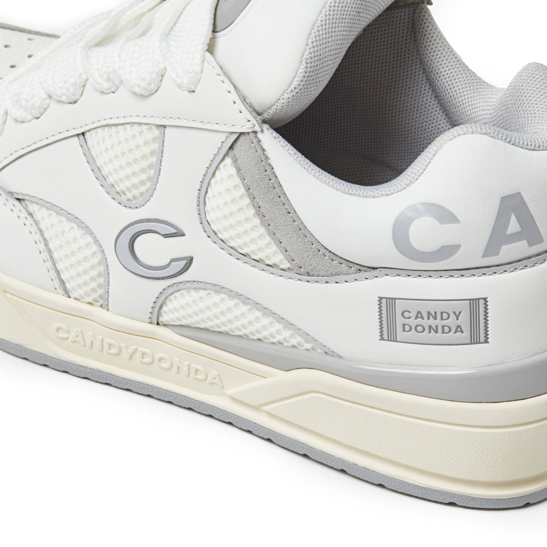 CANDYDONDA Basic Curbmelo Sneaker White Cement - Mores Studio