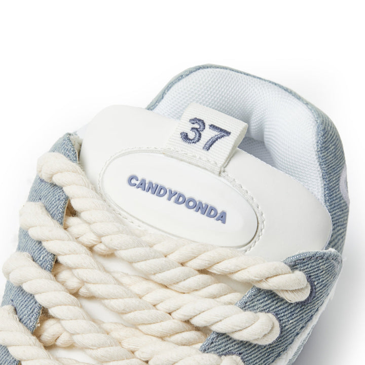 CANDYDONDA Classic Denim Curbmelo Sneaker - Mores Studio