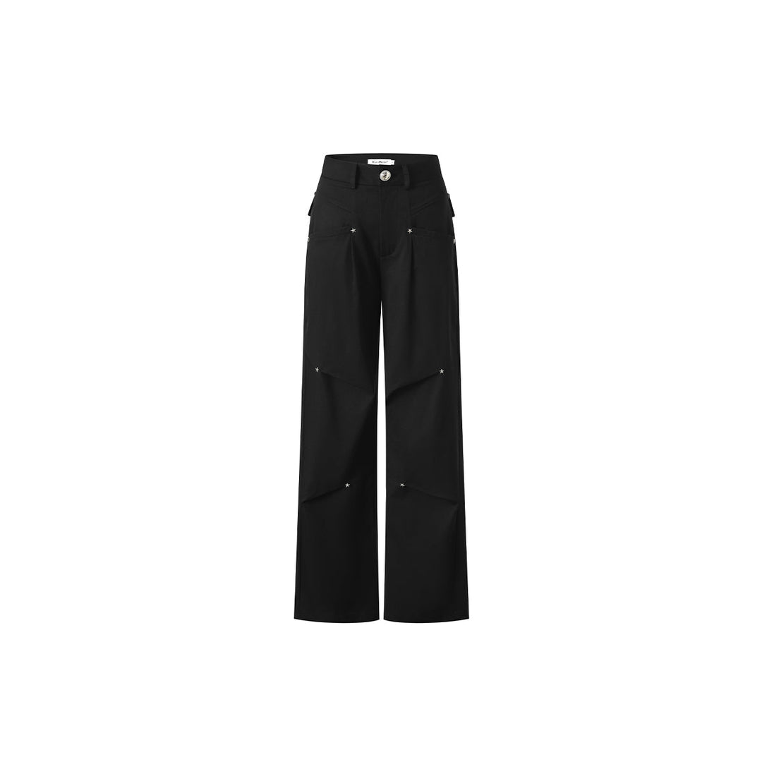 MacyMccoy Star Folded Oversized Cargo Pants - Mores Studio