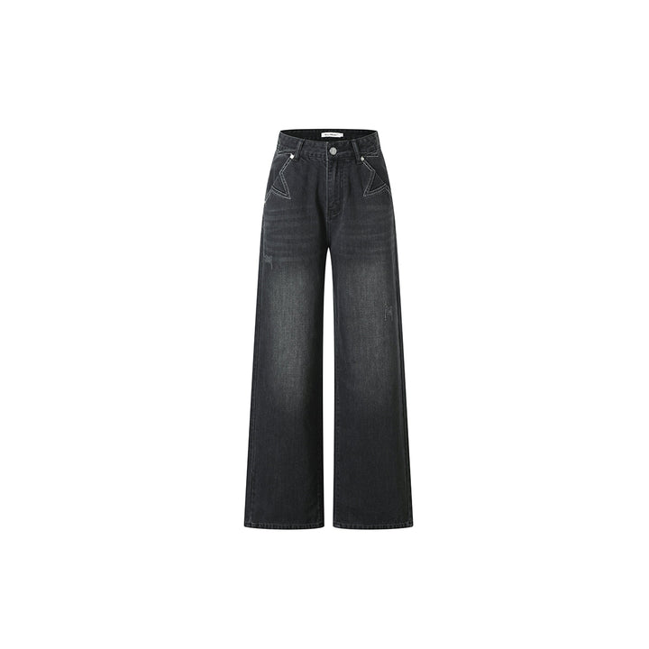 MacyMccoy Star Oversized Denim Jeans - Mores Studio