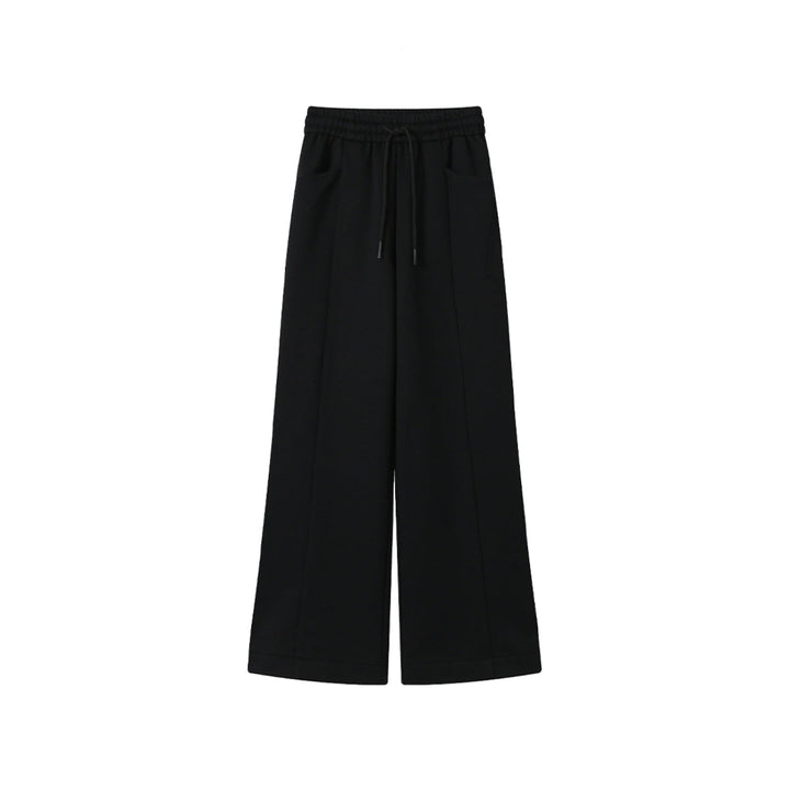 SomeSowe Cutting Casual Sweatpants Black - Mores Studio