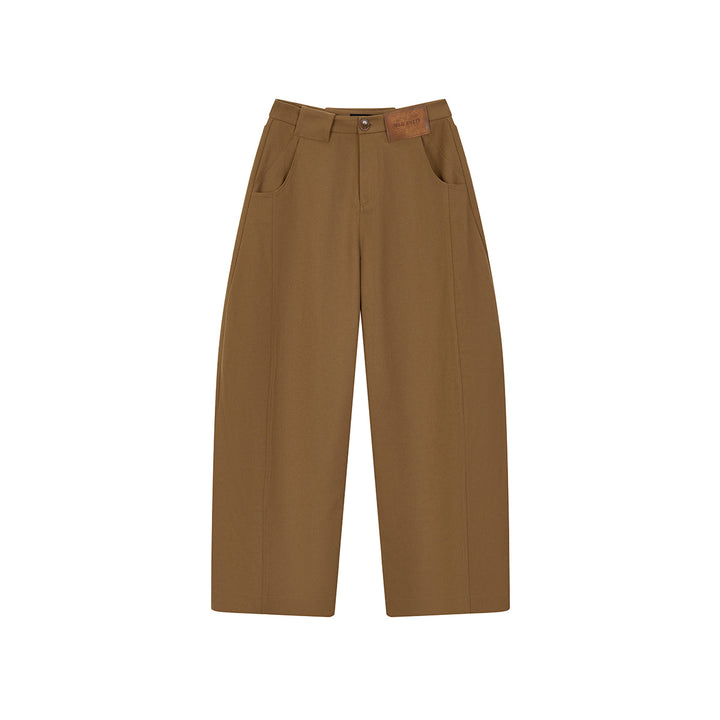 Via Pitti Casual Loose Machete Pants Khaki