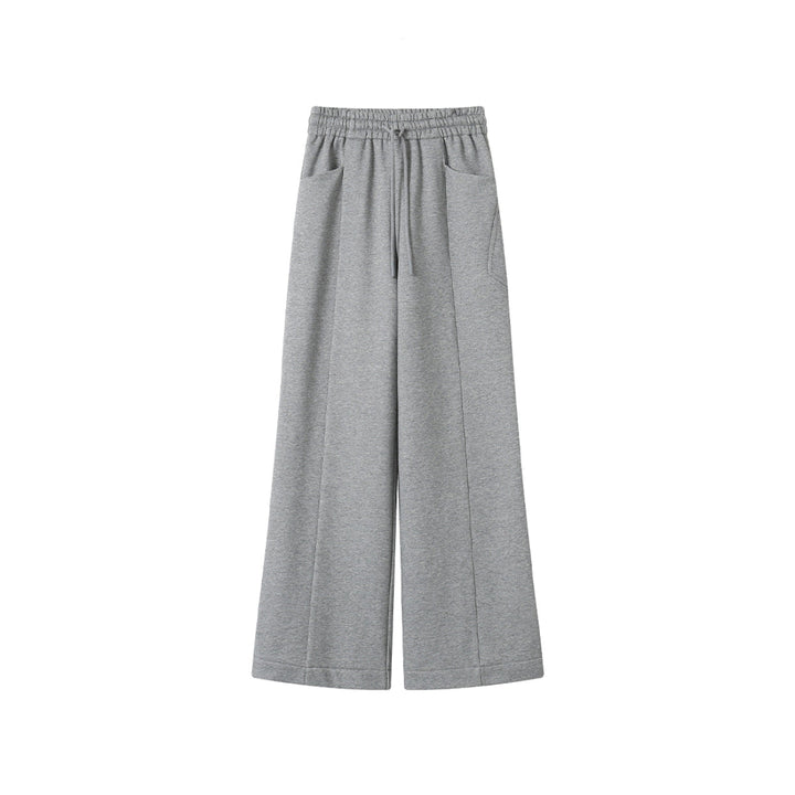 SomeSowe Cutting Casual Sweatpants Grey - Mores Studio