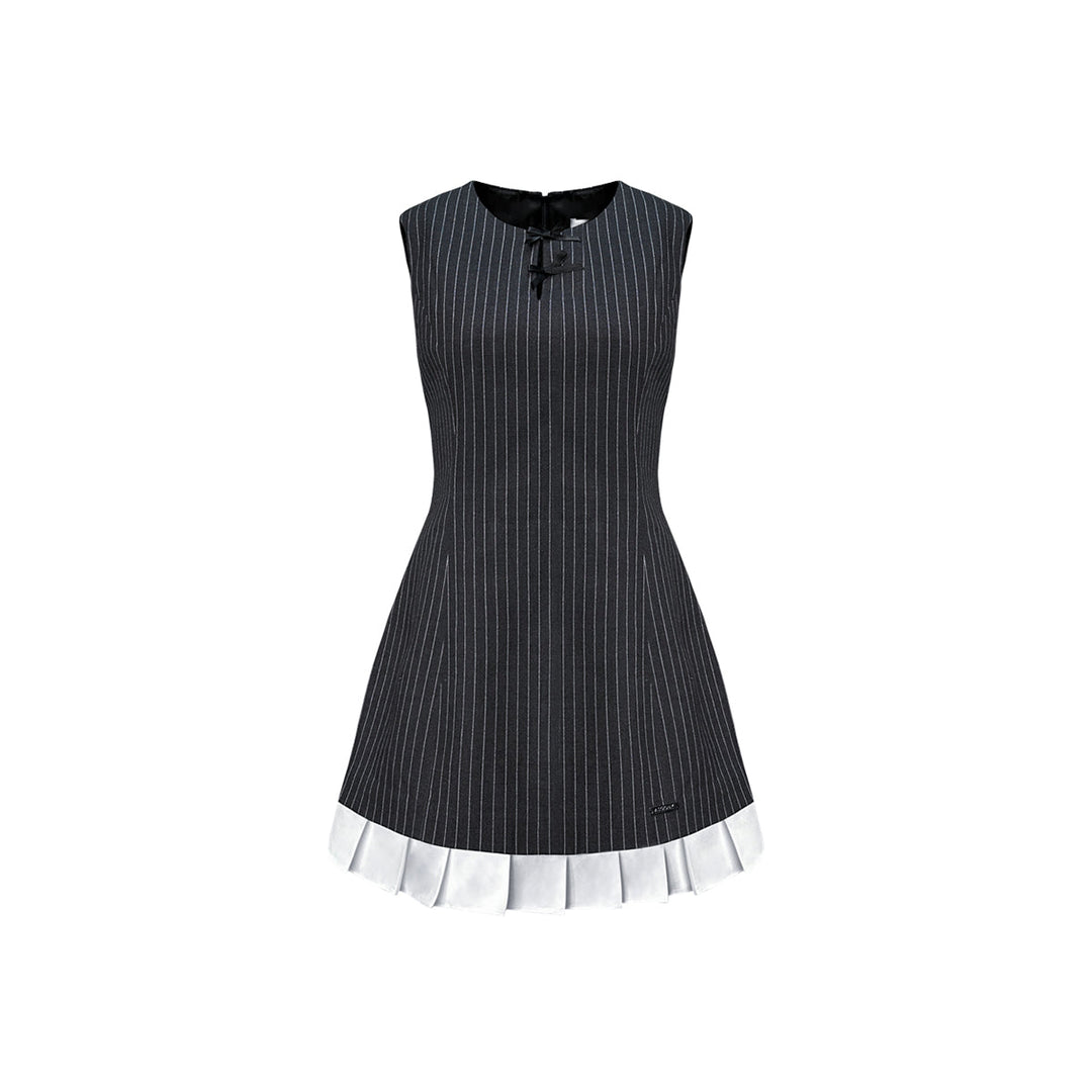 AsGony Color Blocked Striped Dress - Mores Studio