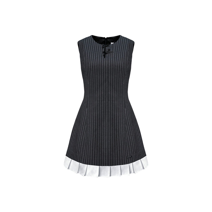 AsGony Color Blocked Striped Dress - Mores Studio